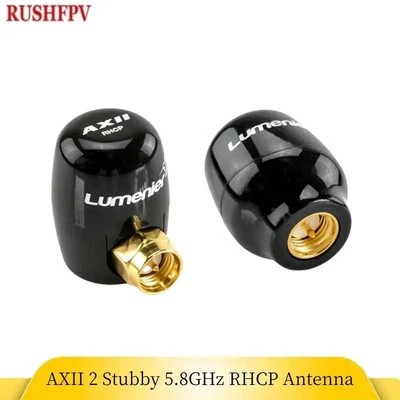 Lumenier AXII 2 Stubby 5.8GHz 2.2dBi Gain FPV Antenna RHCP Fatshark EV200D FPV - Image 1 of 4