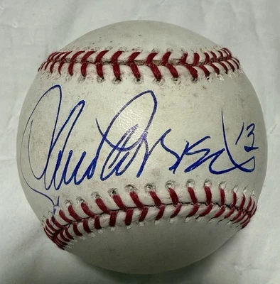 Lance Parrish Firmado Rawlings Oficial MLB Béisbol, Tigres de Detroit Foto 1 de 4