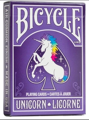 Bicycle® Unicorn Playing Card Deck, *NEW*  - Image 1 of 2