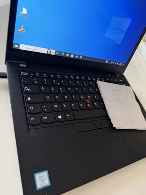 LENOVO ThinkPad T480S i7 8gen -16Go RAM 512GB SSD NVMe  AZERTY écran Tactile  👍 - Photo 1/4