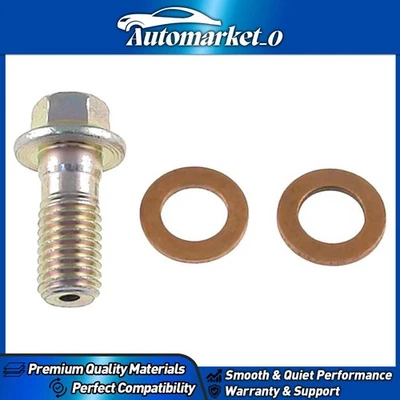 Perno de banjo hidráulico de freno delantero para Cadillac Allante 1987-1993 Foto 1 de 3