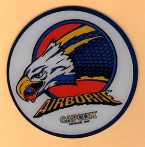 AIRBORNE Promo Pinball Plastic EAGLE SPEAKER Cut-Out COASTER CAPCOM 1996 MINT - Picture 1 of 3