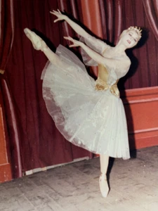 JACQUES AUBIN - COLETTE MARCHAND SUR POINTES DANSE - TIRAGE ARGENTIQUE ORIGINAL - Picture 1 of 3