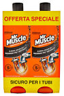 Mr.Muscle Schnell Wirkendes 1000 + 1000 Ml. Gel Bipacco Made IN Italy