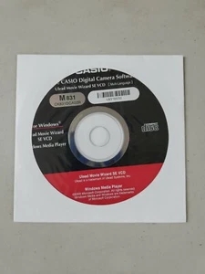 Casio Digital Camera Software Ulead Movie Wizard SE VCD Windows Media Player - Picture 1 of 3
