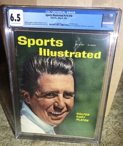 Sports illustrated 1961 Gary Player FC Newsstand CGC 3rd of 4 - Picture 1 of 2