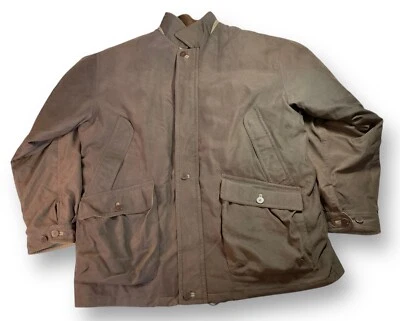 Abrigo Chaqueta de Invierno Para Hombres CABELAS Marrón Talla 2XL Alto Outfitter Serie Plumón Relleno Foto 1 de 4