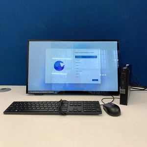 *Bundle* HANNSPREE HSG1379 Monitor, Optiplex 5060 Mini, Keyboard + Mouse - Picture 1 of 11