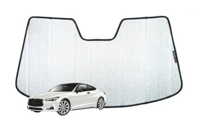 Genuine SNAPSHADES Front Windscreen Sun Shade for Infiniti Q60 2nd Gen (V37; ... - Image 1 of 4