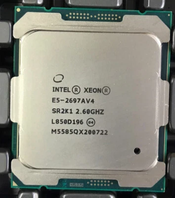 Intel Xeon E5-2697A V4 LGA2011-3 Server CPU Processor 16-Core 2.60GHz 40MB - Image 1 of 3