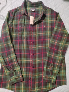Boys Children's Place Flannel Shirt Size 16 NWT - Picture 1 of 3