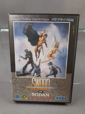 SEGA MEGADRIVE MEGA DRIVE MD Sword of Sodan NTSC-J Japanese version Boxed - Image 1 of 4