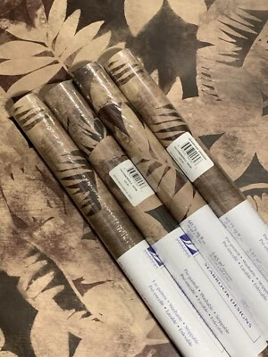 Винтажные обои Seabrook папоротник большой узор Seabrook цветочный 4 штуки - Изображение 1 из 4