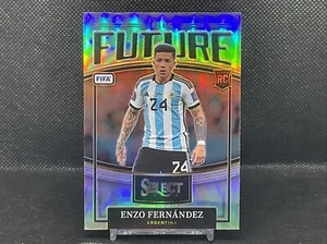 2022-23 Panini Select FIFA Enzo Fernández Argentina #21 Select Future Silv Prizm - Imagen 1 de 2