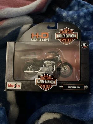 Harley-Davidson Nightster Maisto Custom Series 38 2007 XL 1200N gran regalo Foto 1 de 4