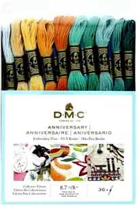 DMC Anniversary Embroidery Floss Collector's Edition 36 Skeins - Picture 1 of 3