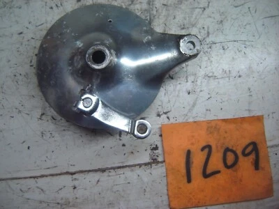 1967 SUZUKI B105P BEARCAT ЗАДНЯЯ ТОРМОЗНАЯ ПАНЕЛЬ ПЛАСТИНА И ОБУВЬ OEM - Изображение 1 из 2