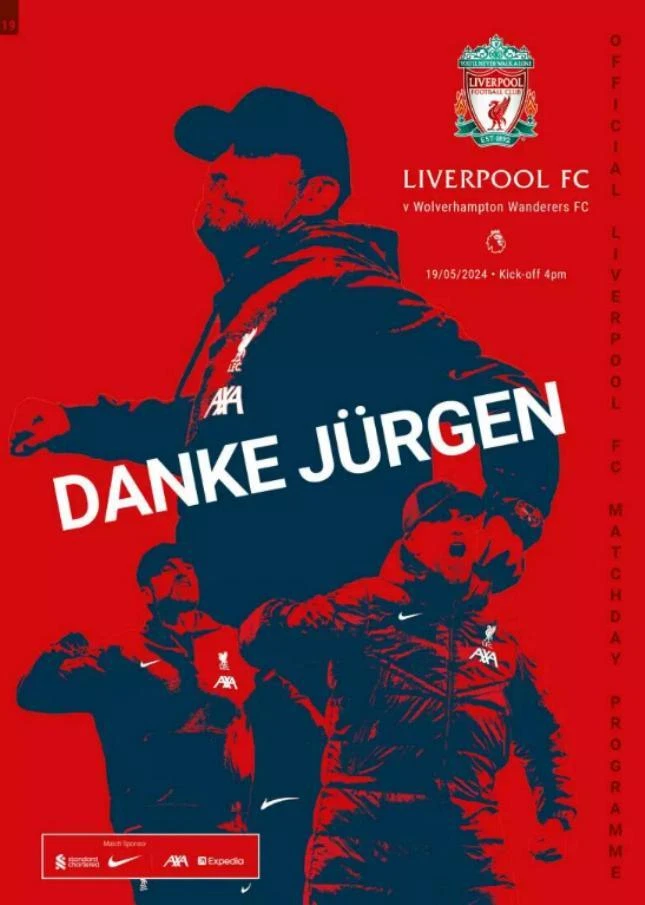 * 2023/24 - LIVERPOOL HOME PROGRAMMES - CHOOSE FROM LIST * - Image 1 of 1
