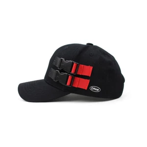 Unisex Herren Damen Teamlife Seite Doppelschnallen Baseballkappe Trucker Hüte schwarz - Bild 1 von 7
