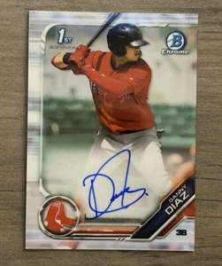 Bowman Chrome Prospects Auto Danny Diaz 2019 #CPA-DD Auto Boston Red Sox - Imagen 1 de 1