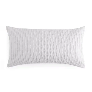 Oake Diamond Pleats Decorative Pillow, 12 x 22 - Picture 1 of 1