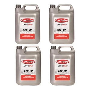 Carlube Driveline ATF-LV Automatic Transmission Fluid Low Viscosity 4.55L x4 - Picture 1 of 12