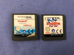 Imagine Rescue Vet / Pet Vet Nintendo DS solo cartuchos - Imagen 1 de 2