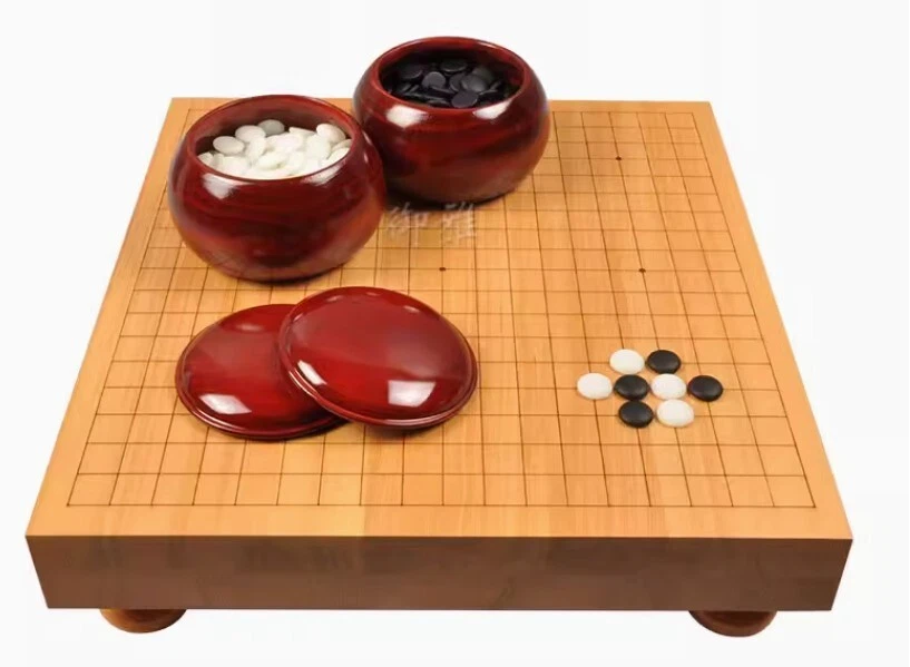 Professional Kaya Wooden Timber Go Game Set Baduk Weiqi Board Game - image 1 of 4