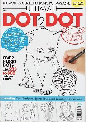 Adult Colouring Book:  Ultimate Dot 2 Dot Issue 79 • 12.95$