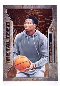 2021 Skybox Metal Universe Metalized Copper Jonathan Kuminga RC Warriors - Picture 1 of 2