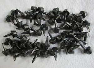 Set 50x British Army:"AMMO BOOT STUDS" (For Ankle Boots, WW1-WW2 Living History) - Picture 1 of 5
