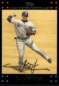 Felipe López 2007 Topps #111 Nacionales de Washington - Imagen 1 de 2