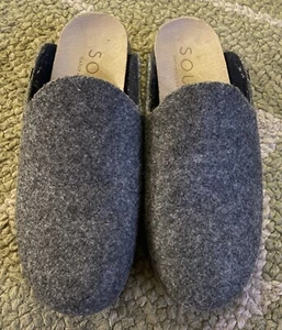 Zoccoli donna Soul by Naturalizer Amelia in feltro grigio taglia 7 - NUOVI! - Foto 1 di 5