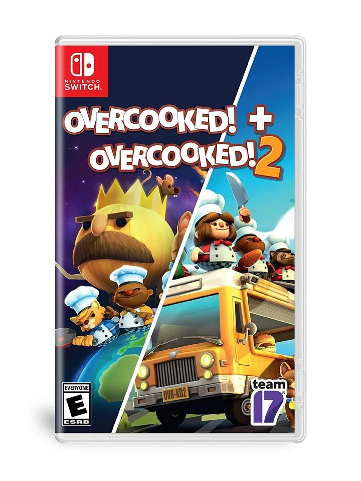 Overcooked! and Overcooked! 2 Standard Edition  (Nintendo Switch, 2019)