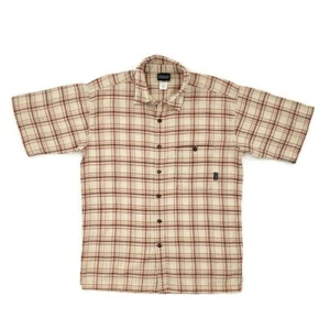 Patagonia 100% Bio Baumwolle Kariert Kurzarm Hemd Tasche Leicht Herren M - Bild 1 von 10