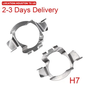 US Location H7 LED Headlight Bulb Retainer Clip Adapter for VW Jetta BMW X5 Audi - Picture 1 of 10