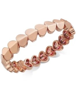 78 $ Kate Spade HERITAGE SPADE Herz Stretch Armband roségoldfarben MK1a - Bild 1 von 8