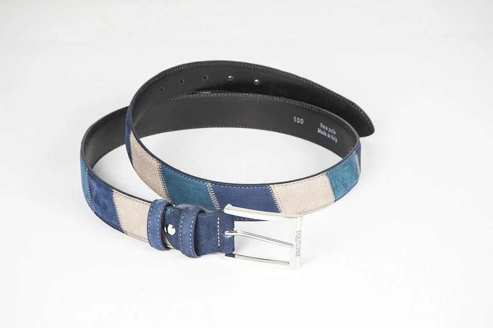 Equiline Gürtel Patchwork Sidney in blue Sommer 2017 - Bild 1 von 1