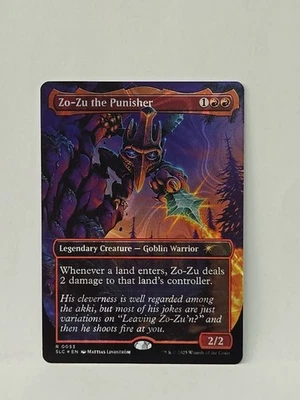 Zo-Zu The Punisher Halo Foil 0053 Secret Lair Drop Magic The Gathering Near Mint - Image 1 of 4