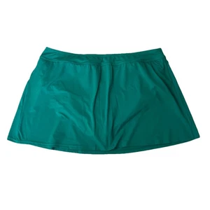 Falda de Natación Lands End Control Abdomen Talla 20W Fondo Verde Sirena 522876 Nueva - Imagen 1 de 8