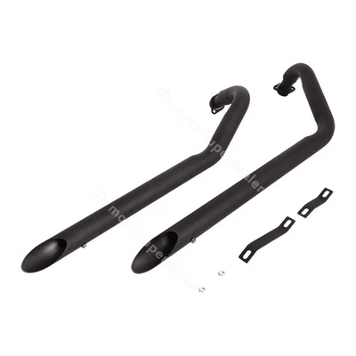 For Kawasaki Vulcan 900 2006-2024 Whole System Black Exhaust Front Header Pipe - Image 1 of 4