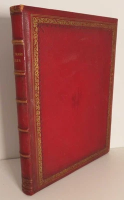 Sixty Years a Queen - VICTORIA - 1897 - QUARTO FULL RED FINE LEATHER BINDING! - Image 1 of 4
