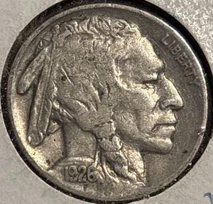 1926 Philadelphia Mint Buffalo Nickel - Picture 1 of 2