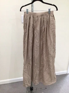 Made In Italy Beige Skirt 38 Nwt - Picture 1 of 2