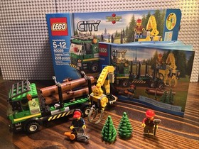 LEGO City: Logging Truck (60059) Complete retired rare set w/box and manual