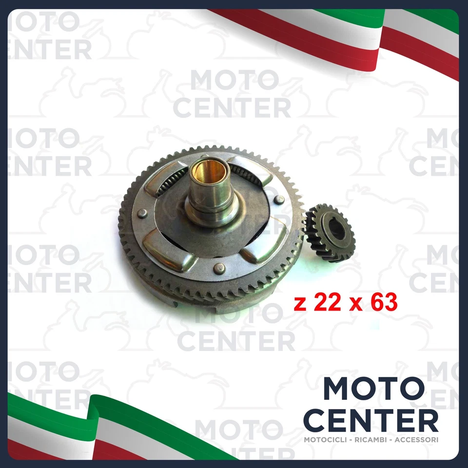 COPPIA TRASMISSIONE PRIMARIA DENTI ELICOIDALI Z 22 x 63 PIAGGIO VESPA 50 N L R - - Imagen 1 de 1