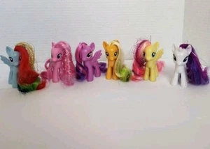 My Little Pony Rainbow Power Brushable Manes 3" 2010 Tinsel glitter #2 (G6) - Picture 1 of 9