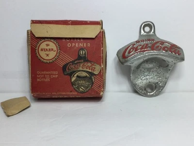 Vintage Starr X Stationary Bottle Opener Coca-Cola w/box - Image 1 of 4