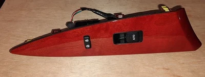 LEXUS ES350 2007 2008 2009 - Panel de interruptor de ventana frontal derecho de grano de madera probado Foto 1 de 4