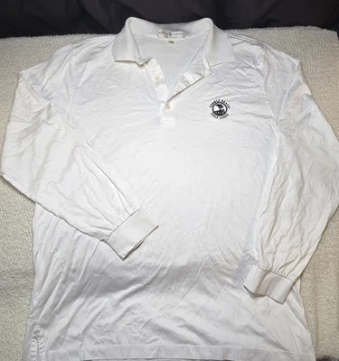 Pebble Beach гольф ссылки 1919 вышитая мужская L белая футболка с длинным рукавом - Изображение 1 из 4